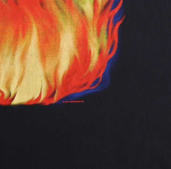 1991 The Doors Jim Morrison Try To Set The Night On Fire Shirt