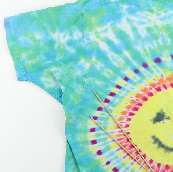 1990s Smiley Face Tie Dye Shirt