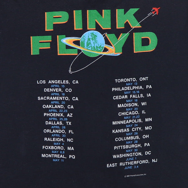 1987 Pink Floyd Momentary Lapse Of Reason Tour Shirt
