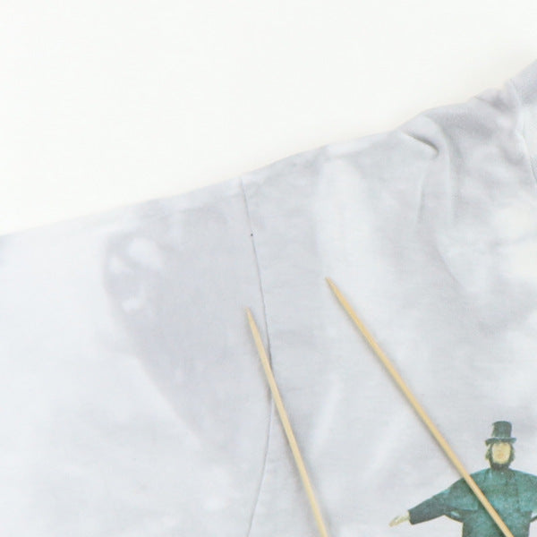 1990 Beatles Help Tie Dye Shirt