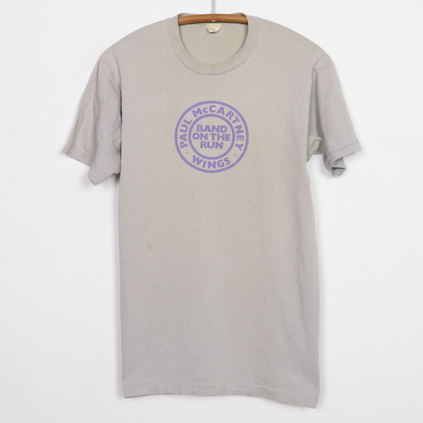1973 Paul McCartney Wings Band On The Run Promo Shirt