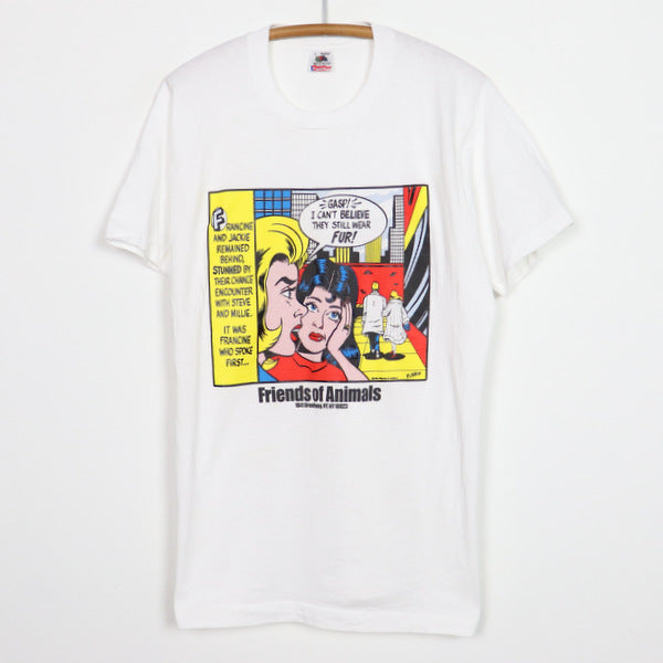 1990 Friends Of Animals Anti Fur Shirt