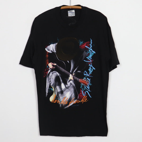 Vintage 90s Stevie Ray Vaughan バンドTシャツ Vintage 90's Stevie Ray Vaughan Double Trouble Tour T Shirt