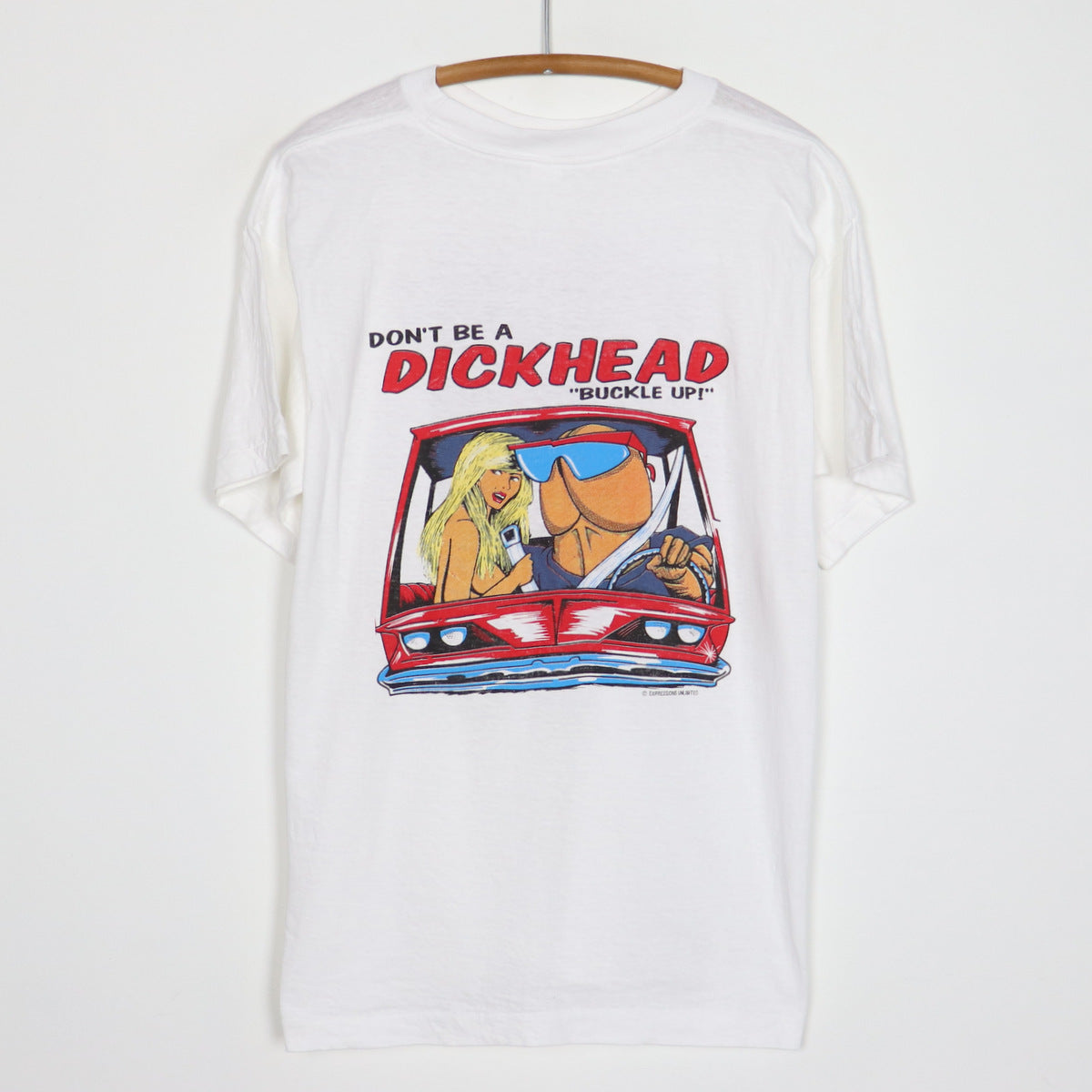 1980s Don't Be A Dickhead Shirt