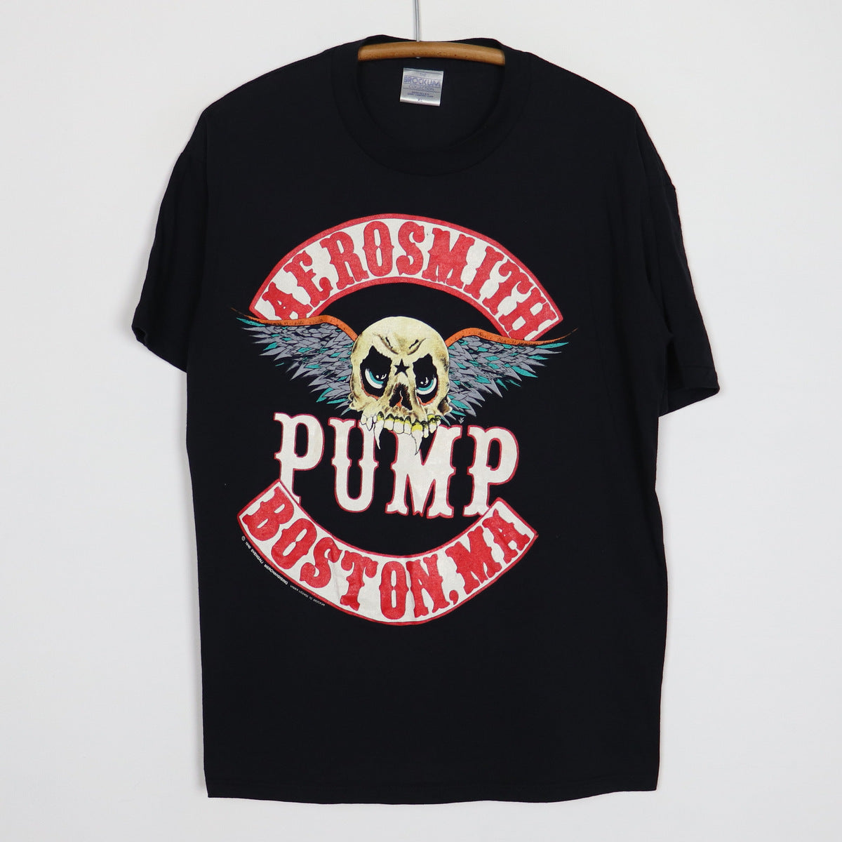 Aerosmith スカルデザイン Tシャツ ビンテージ　フェード THRIFTY LOOK tシャツ THRIFTY LOOK / スリフティールック ”AEROSMITH