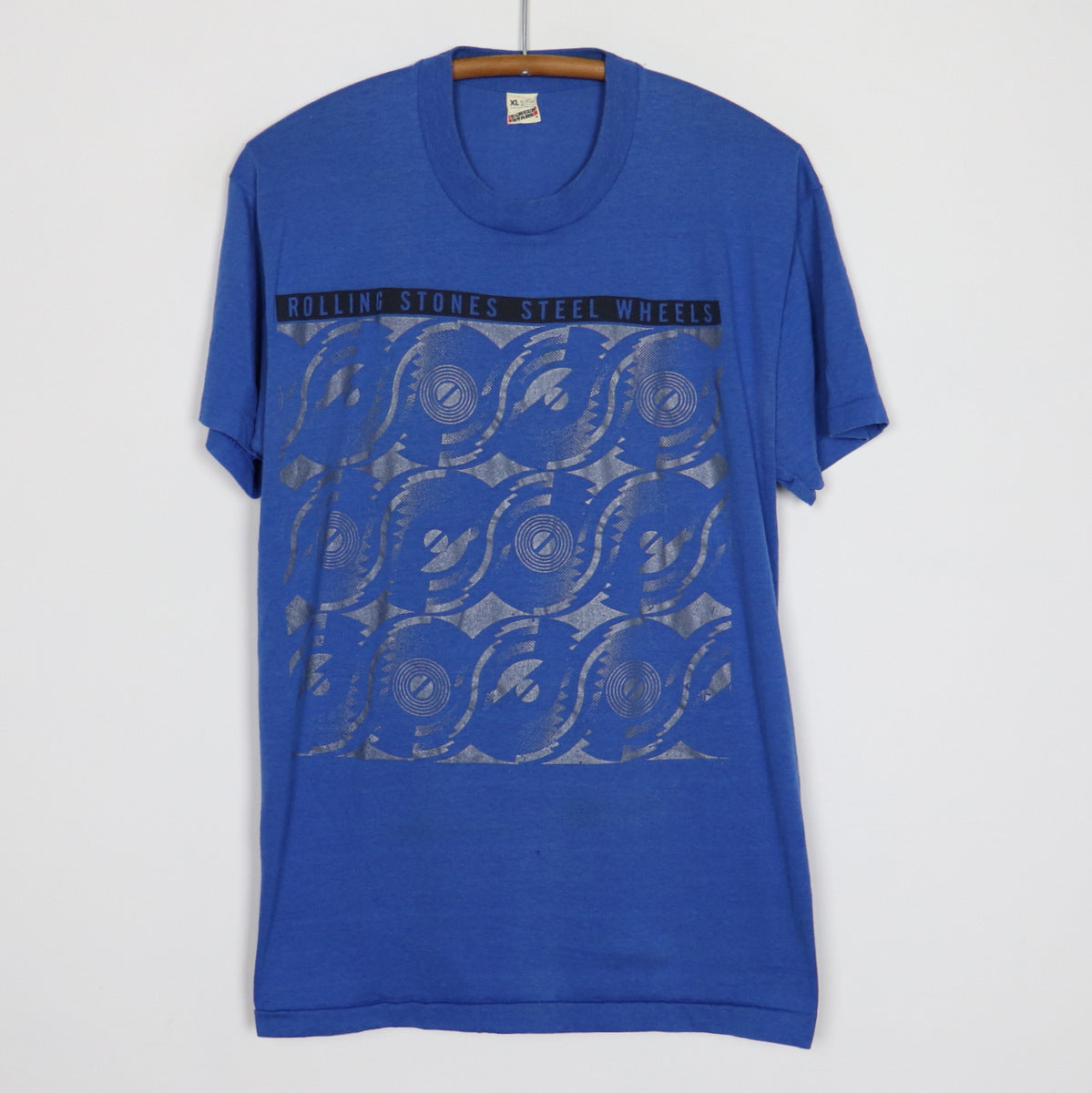 1989 Rolling Stones Steel Wheels Working Crew Tour Shirt