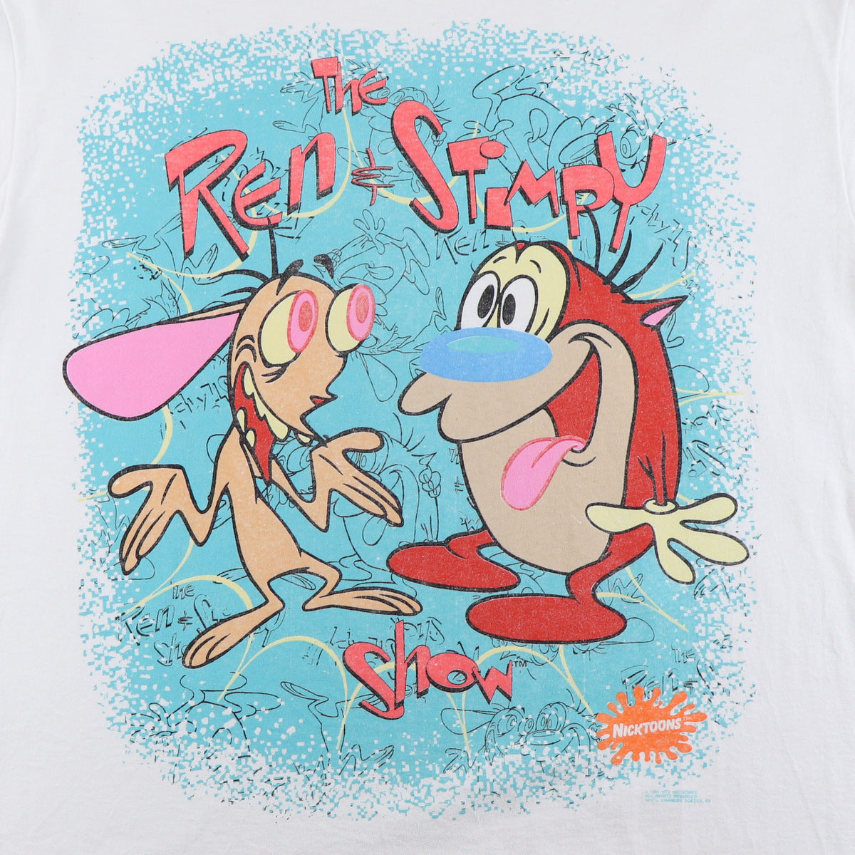 1991 Ren & Stimpy Show Nickelodeon Shirt