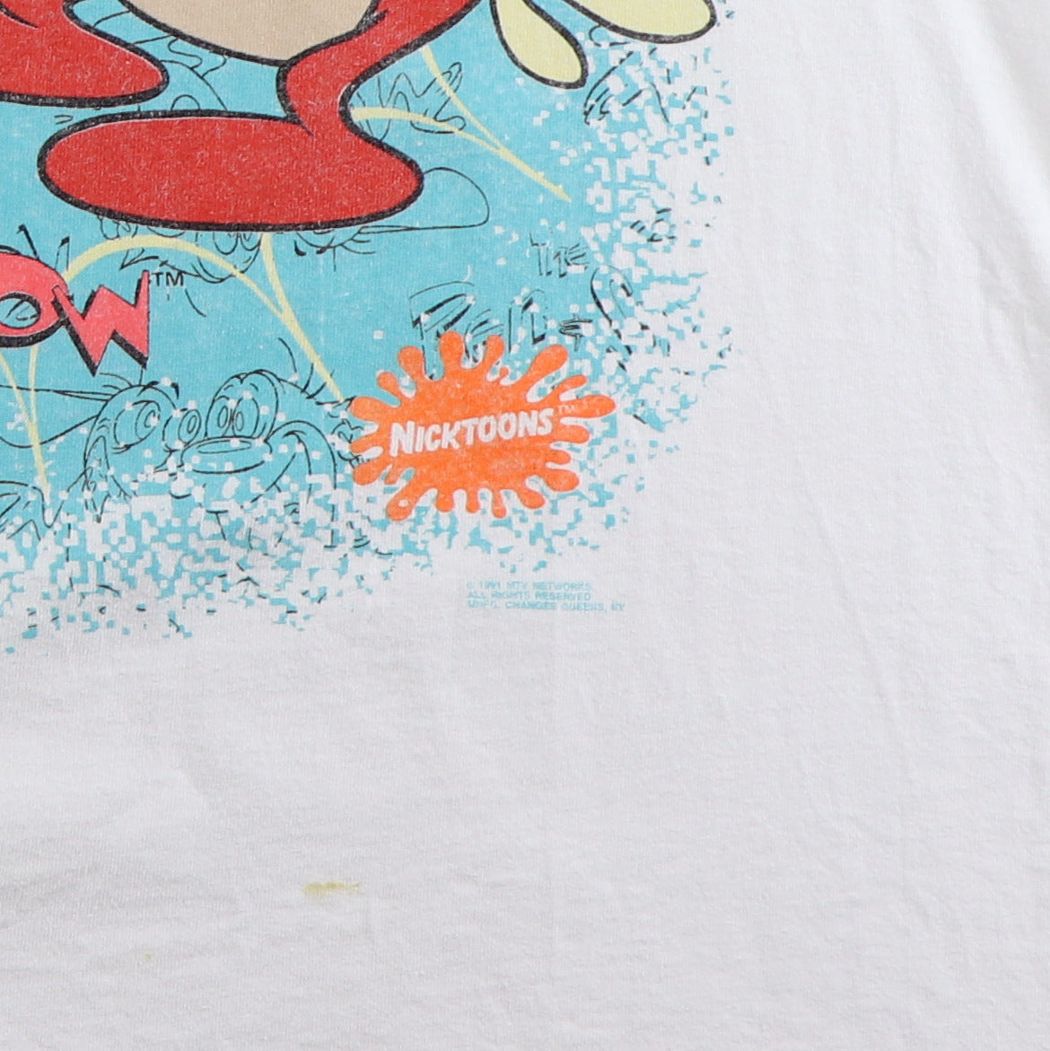 1991 Ren & Stimpy Show Nickelodeon Shirt