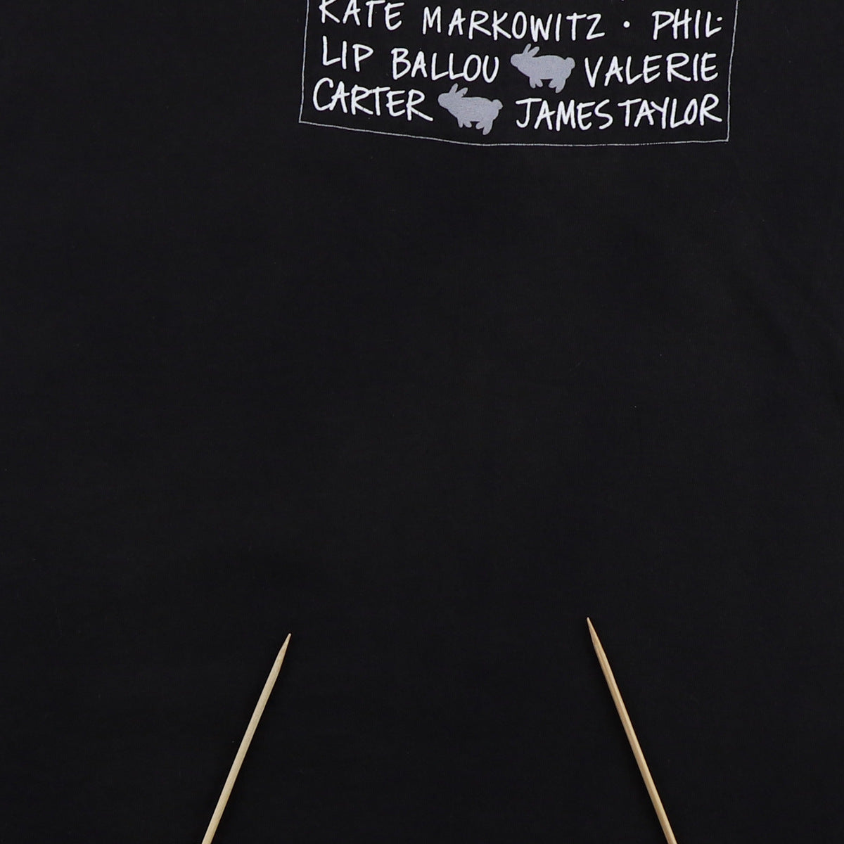 1990 James Taylor Nunc Hoc Tour Shirt