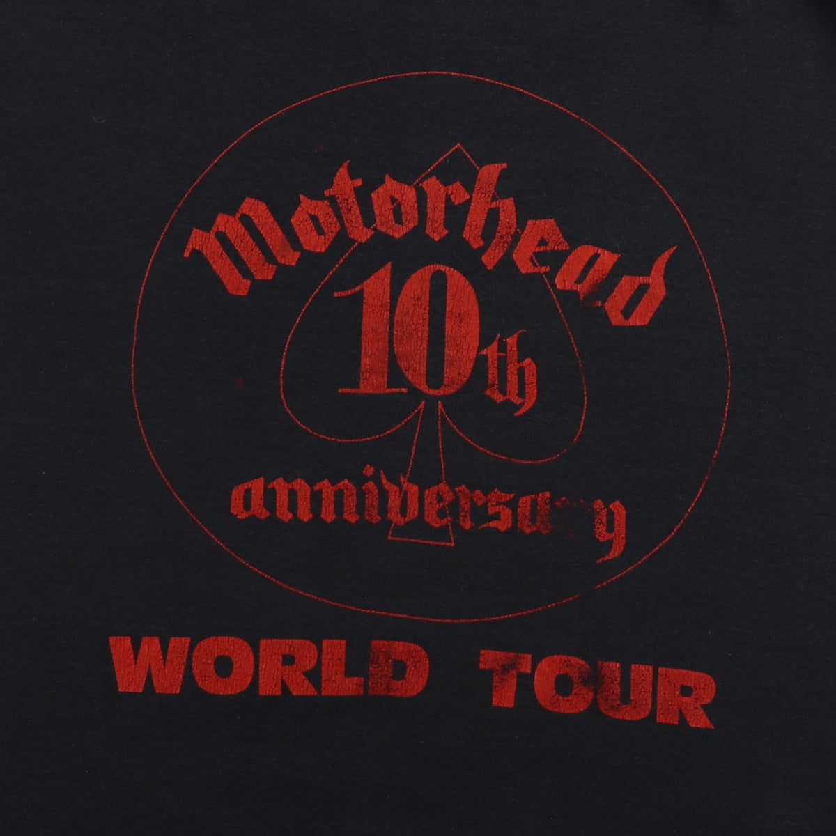 1985 Motorhead 10th Anniversary World Tour Shirt