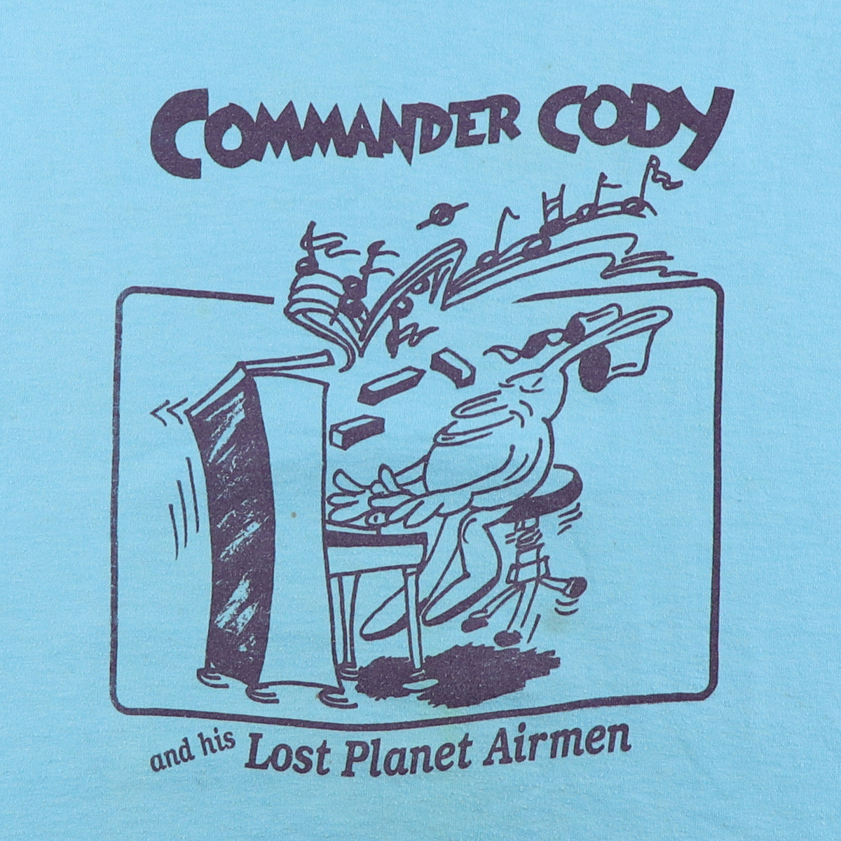 1980s Commander Cody And His Lost Planet Airmen Shirt