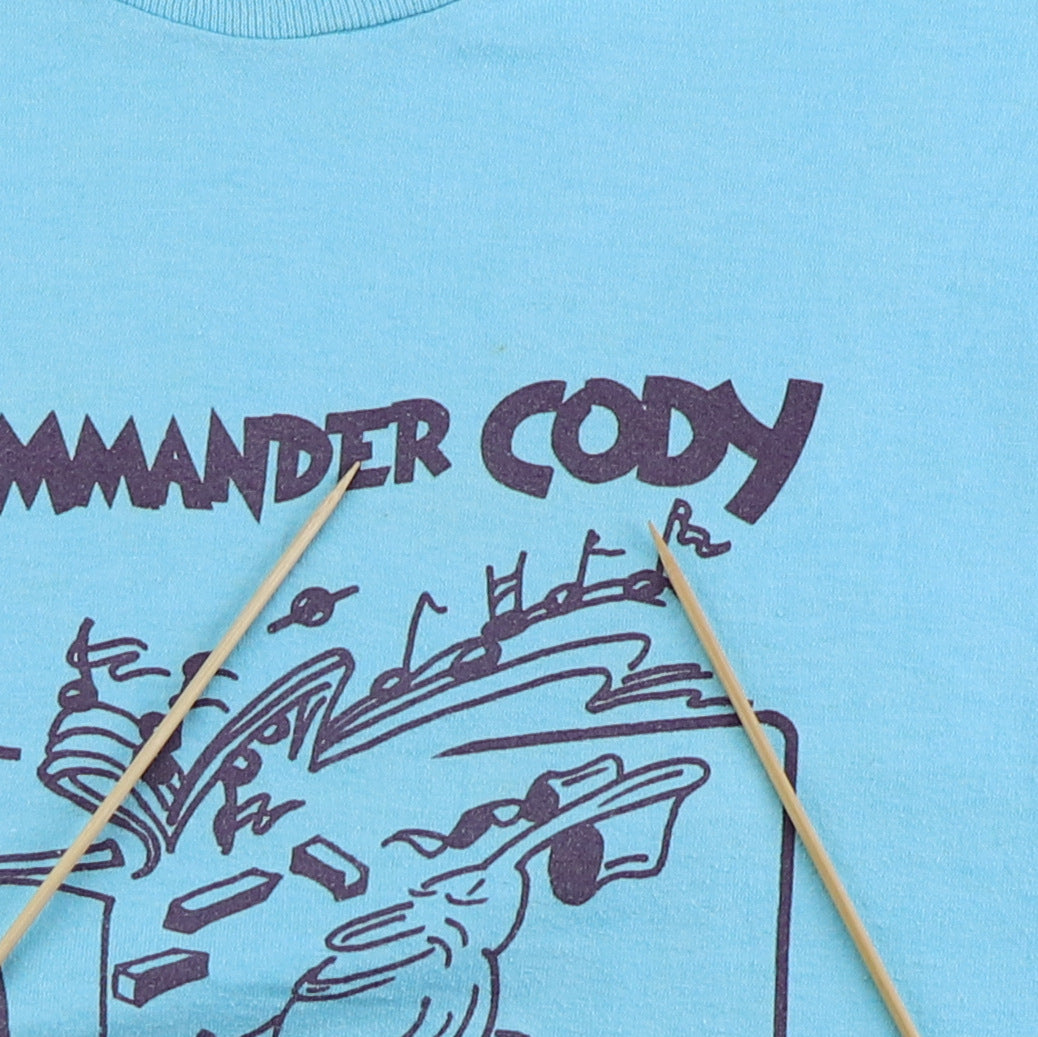 1980s Commander Cody And His Lost Planet Airmen Shirt