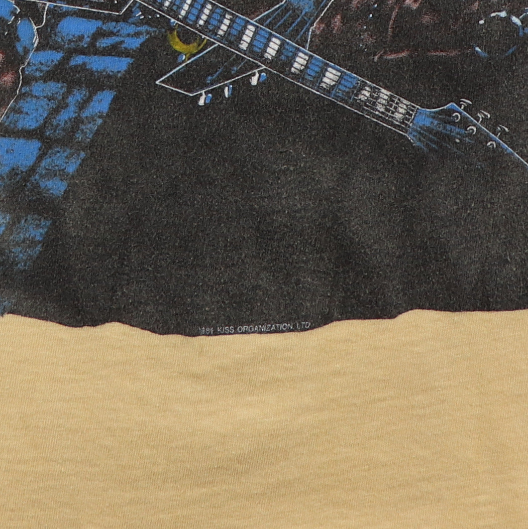 1984 Kiss Rocks Texas Shirt