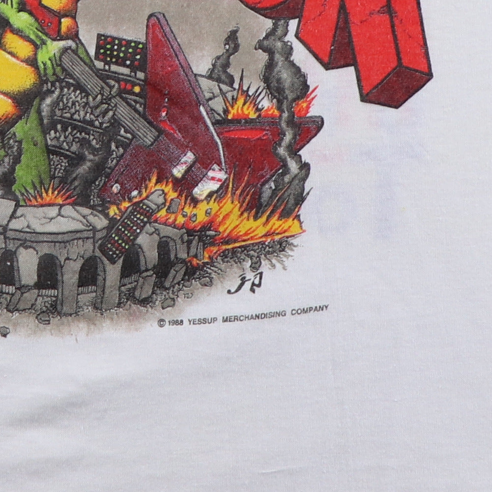 1988 Van Halen Monsters Of Rock Tour Jersey Shirt