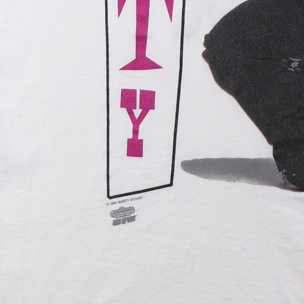 1994 Marty Stuart Love And Luck Shirt