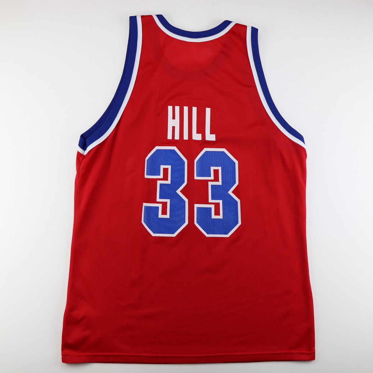 1990s Grant Hill Detroit Pistons NBA Basketball Jersey