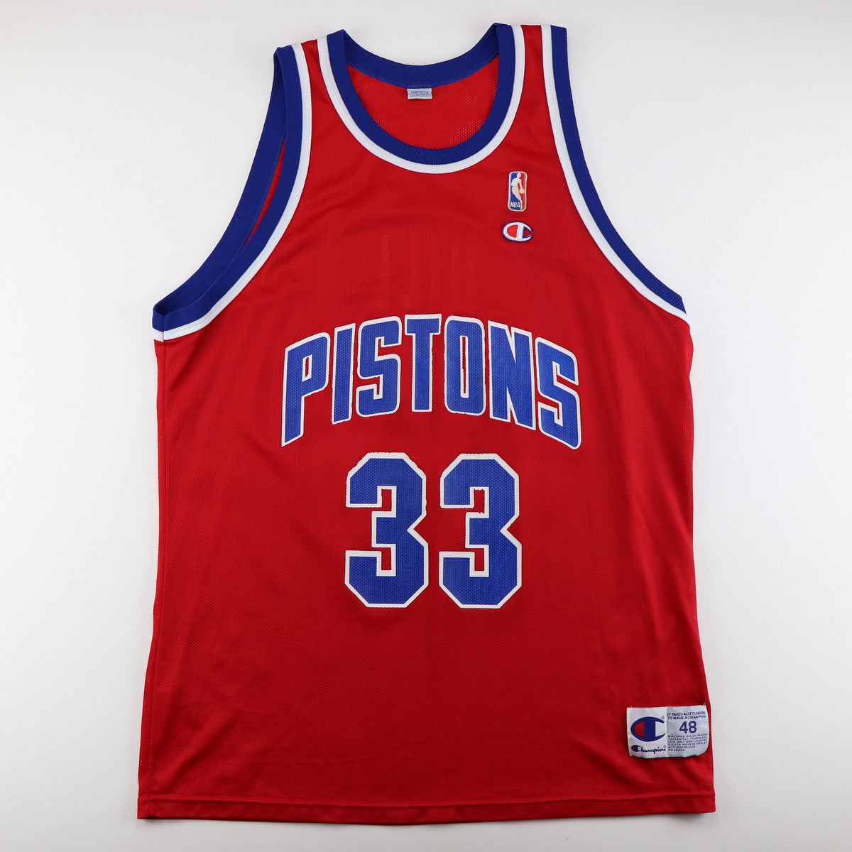 Philadelphia 76ers Charles Barkley Authentic Champion Jersey Size 48