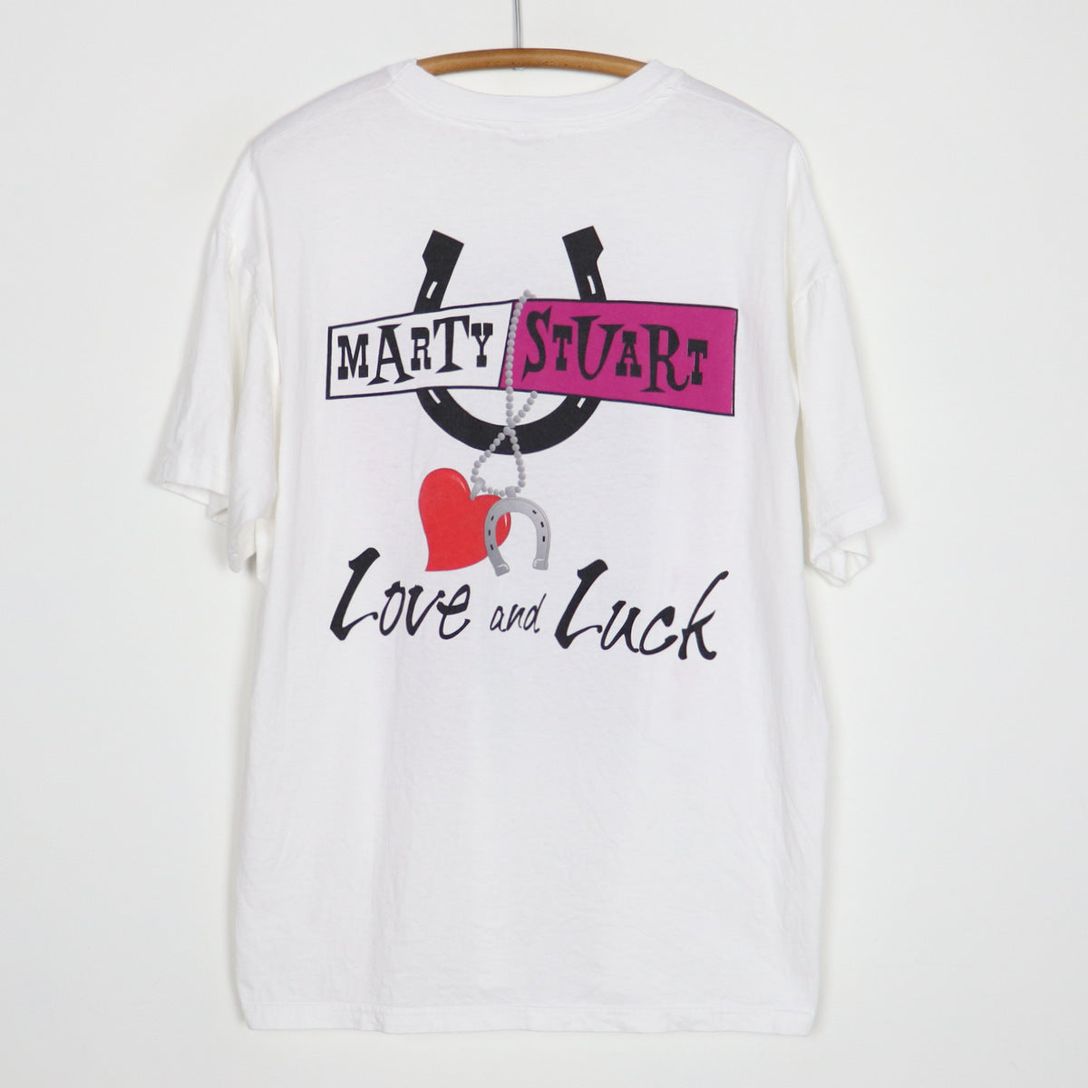 1994 Marty Stuart Love And Luck Shirt