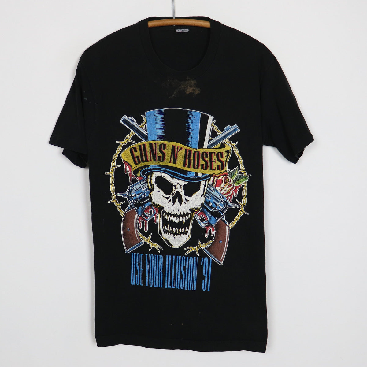 1991 Guns N Roses Use Your Illusion Tour Shirt