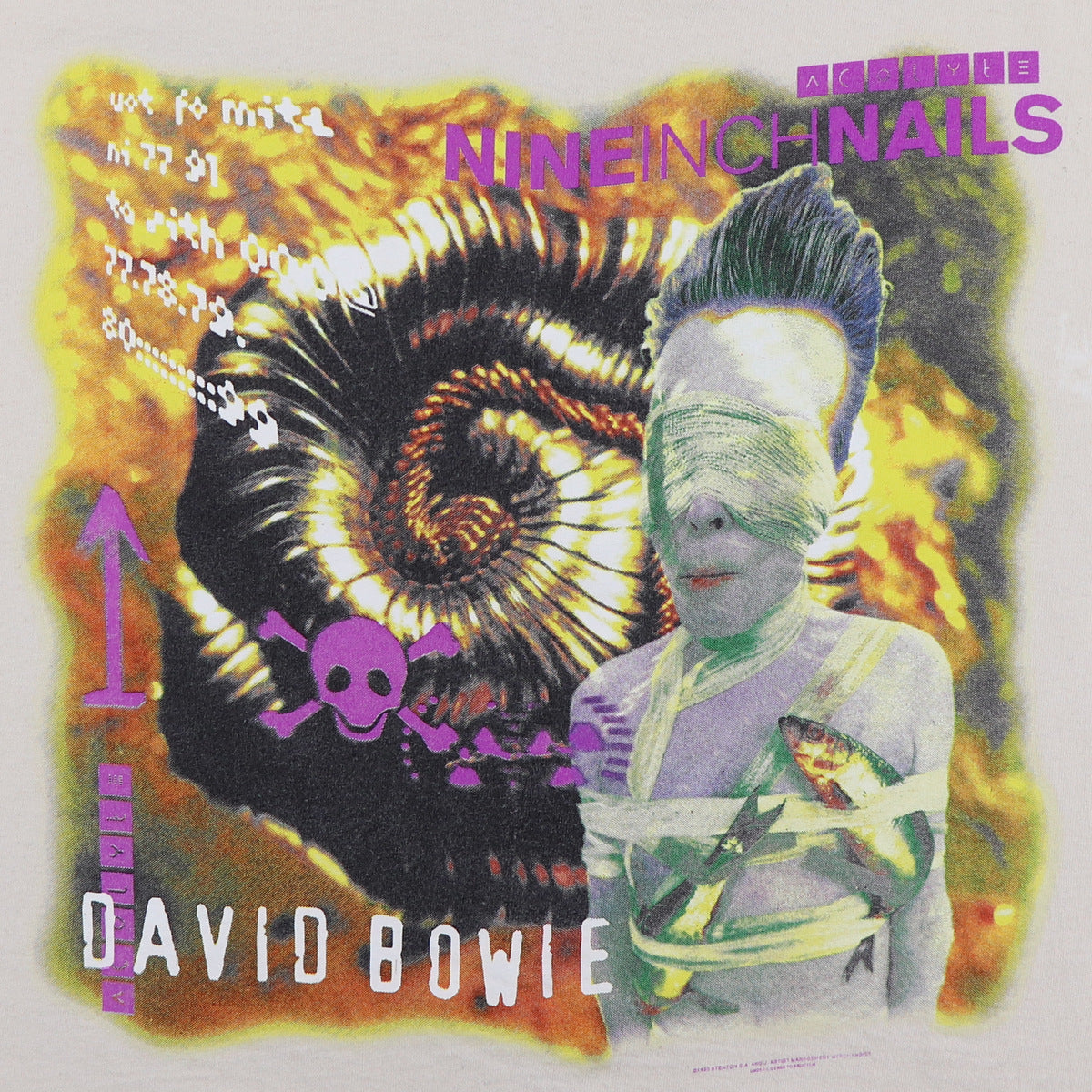 1995 David Bowie Nine Inch Nails Tour Shirt