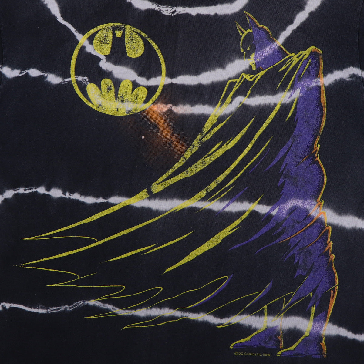 1989 Batman DC Comics Tie Dye Shirt