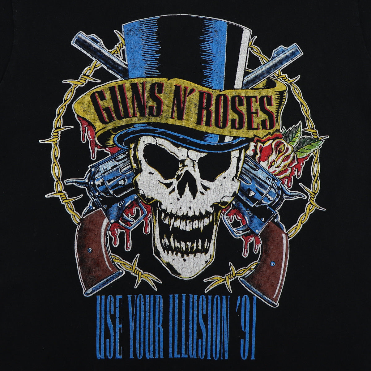 1991 Guns N Roses Use Your Illusion Tour Shirt