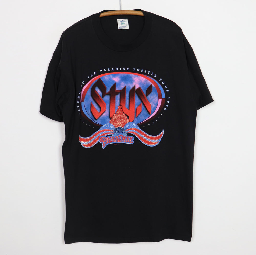 1996 Styx Return To Paradise Theater Tour Shirt