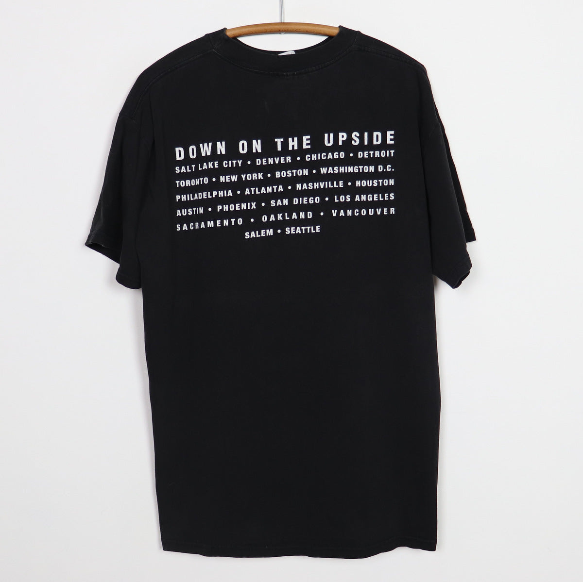 1996 Soundgarden Down On The Upside Tour Shirt