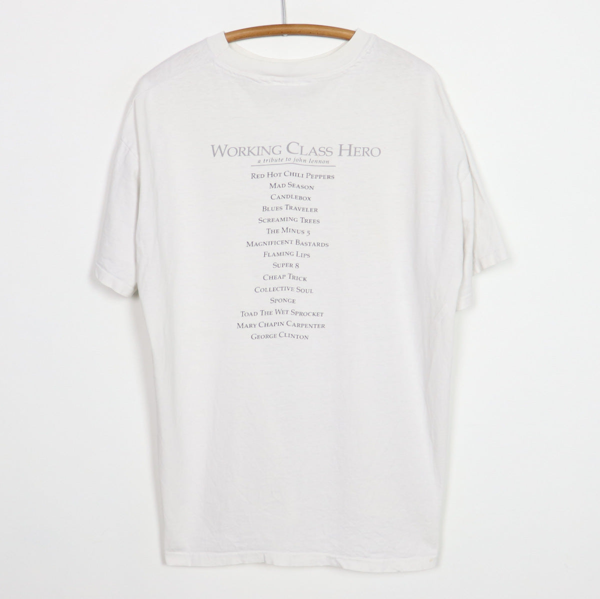 1995 Working Class Hero A Tribute To John Lennon Shirt