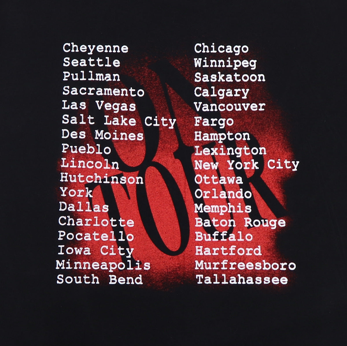 1993 Garth Brooks Tour Shirt