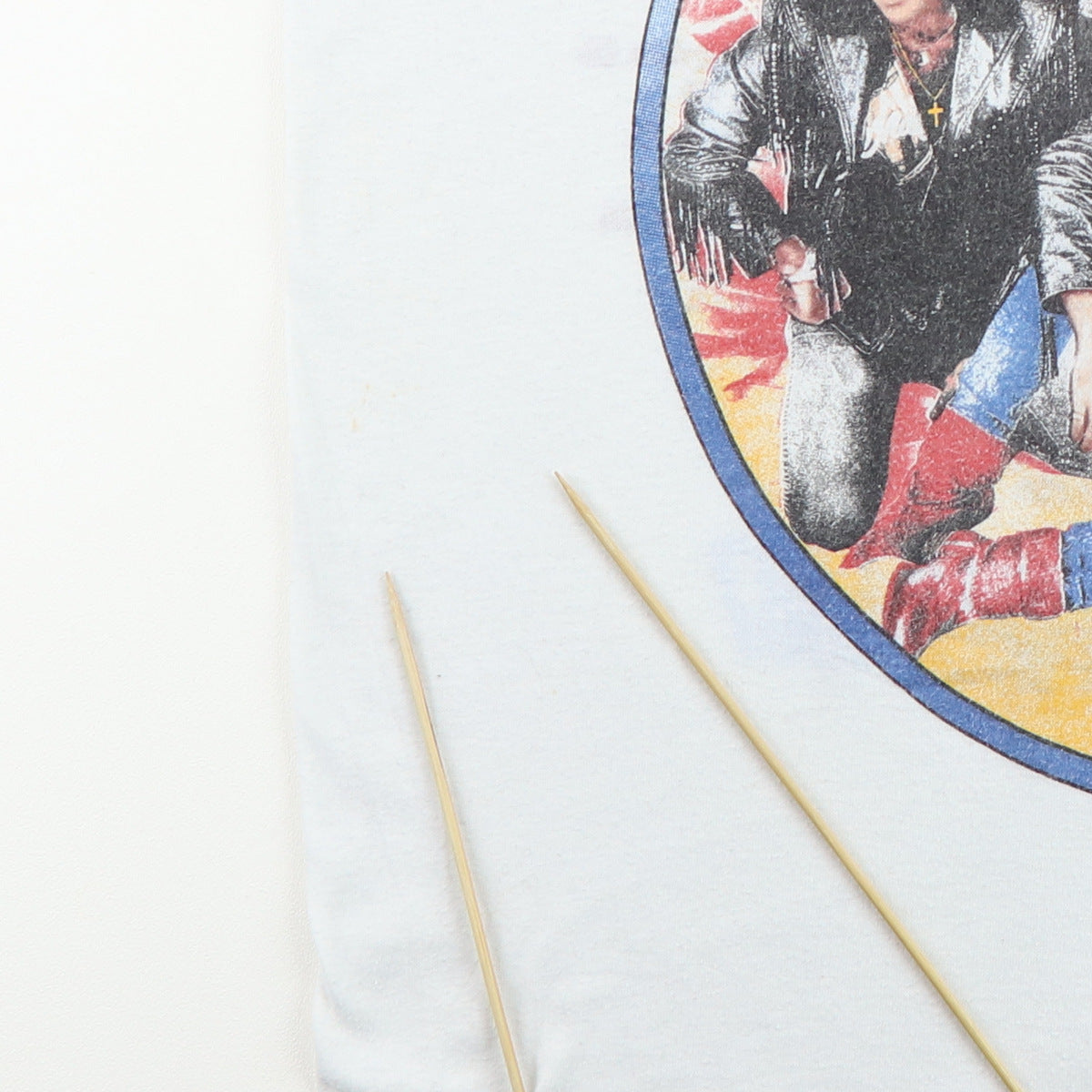 1987 Bon Jovi Slippery When Wet Tour Of The World Jersey Shirt