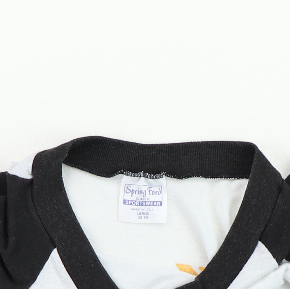 1987 Bon Jovi Slippery When Wet Tour Of The World Jersey Shirt