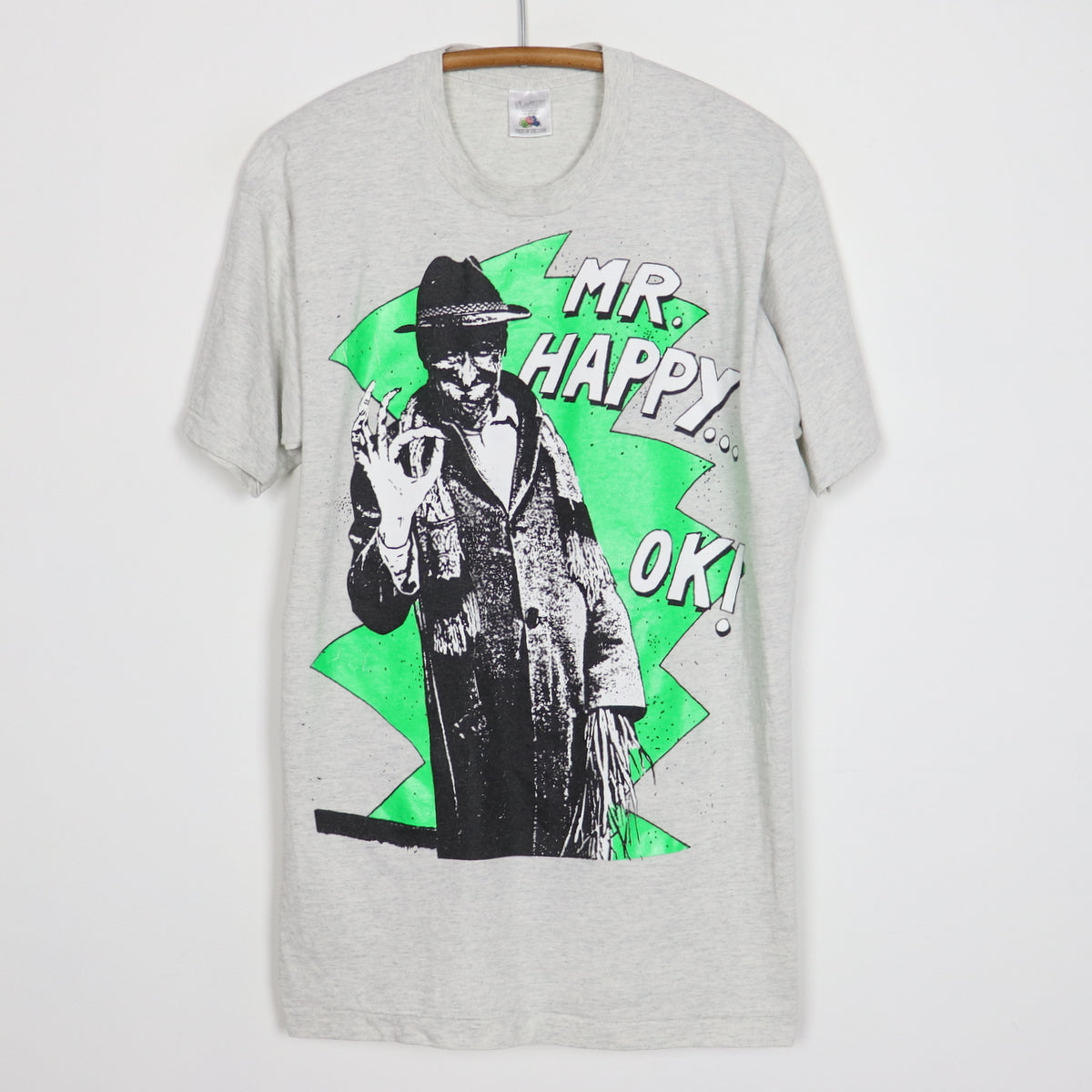 Original vintage 1993 Nomeansno Mr Happy Shirt WyCo Vintage