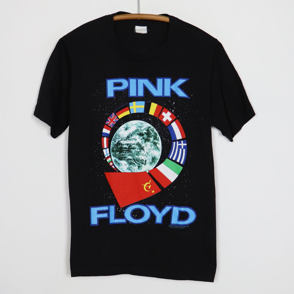 1989 Pink Floyd Tour Shirt | Authentic Vintage Tee – WyCo Vintage
