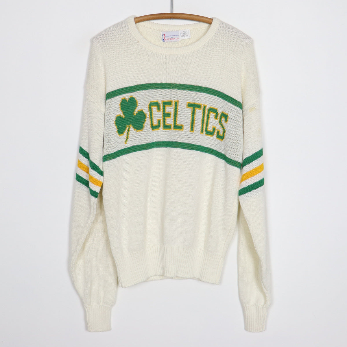 Wyco Vintage 1980s Boston Celtics Cliff Engle Sweater
