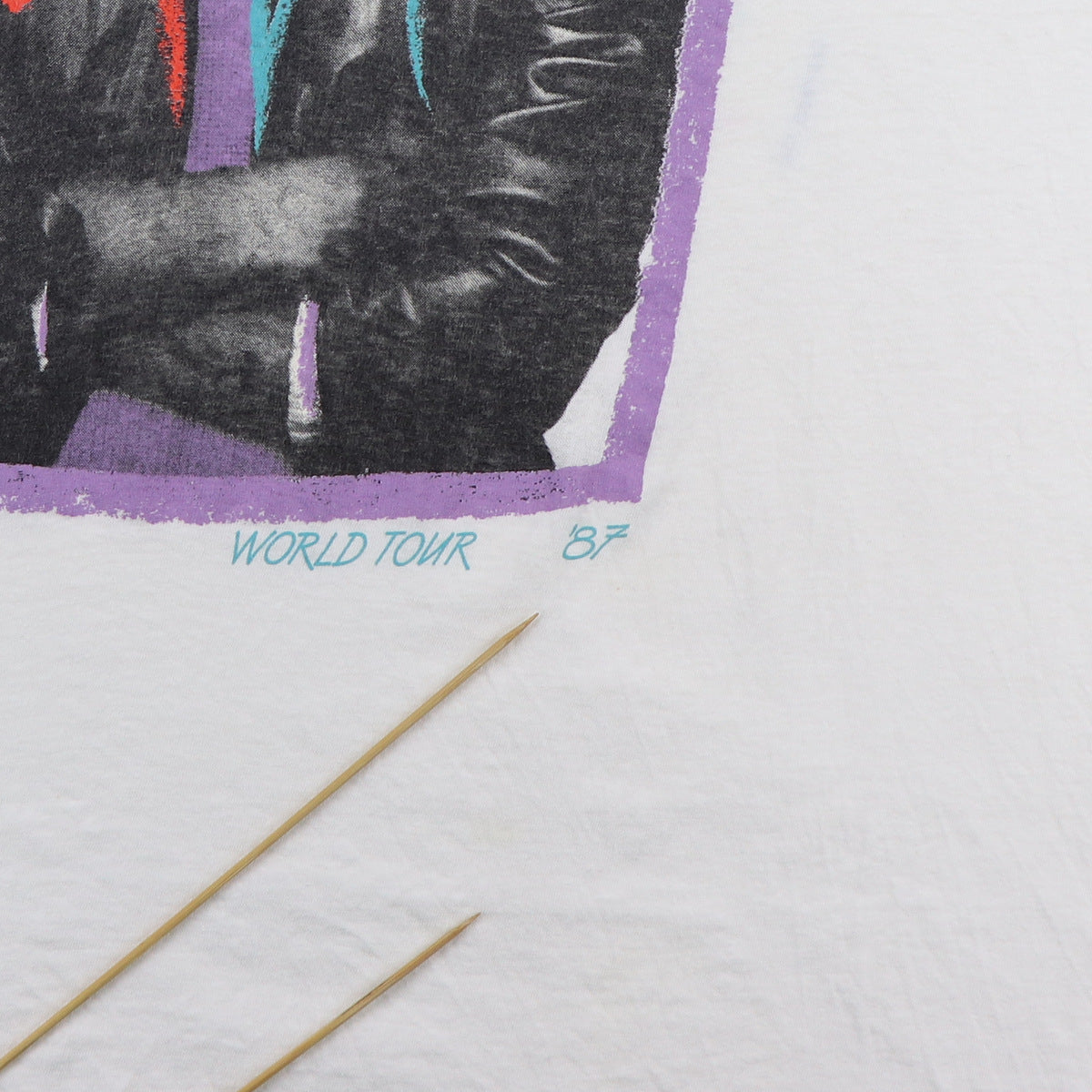 1987 Al Jarreau Chaka Khan World Tour Shirt