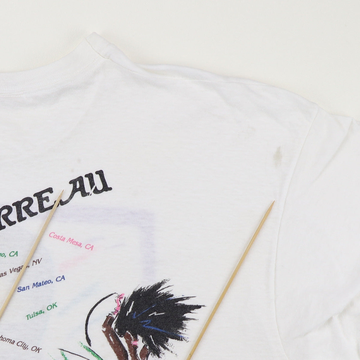 1987 Al Jarreau Chaka Khan World Tour Shirt