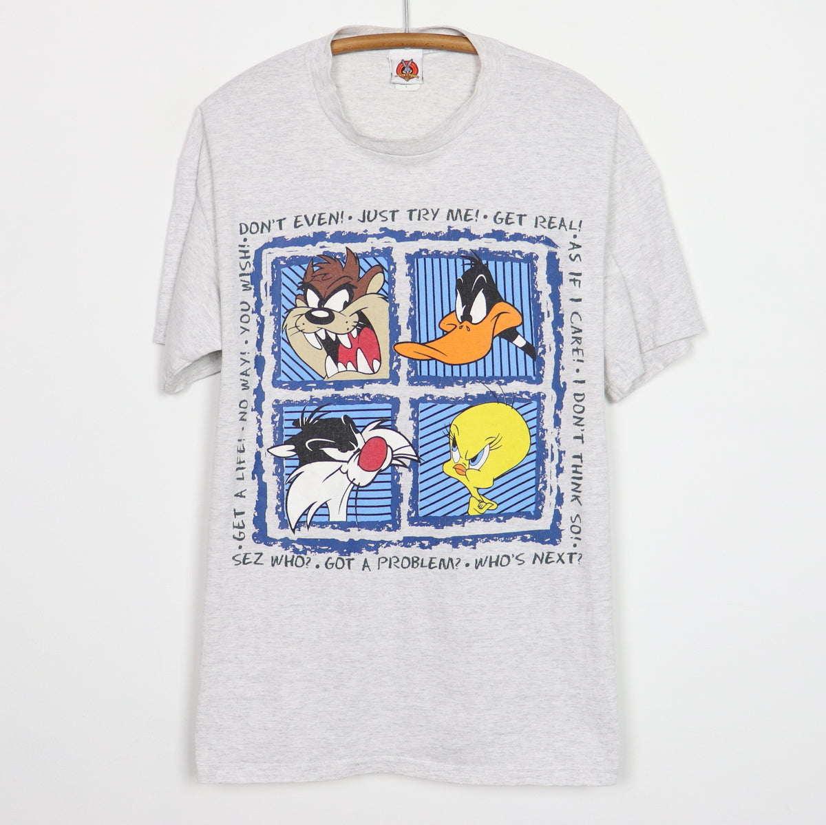 1990s Looney Tunes Attitude Shirt | Authentic Vintage Tee – WyCo 