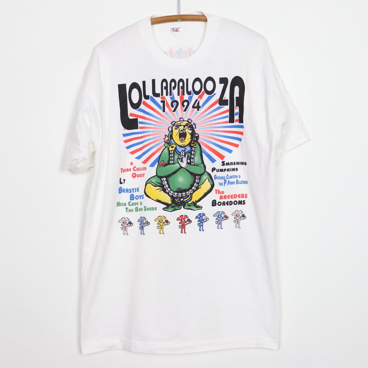 1994 Lollapalooza Tour Shirt | Authentic Vintage Tee – WyCo Vintage