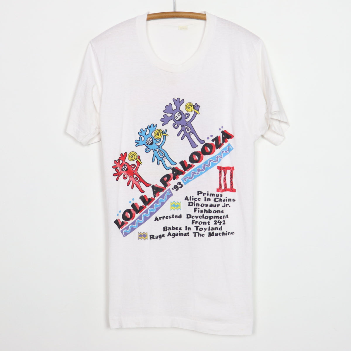 1993 Lollapalooza Tour Shirt | Authentic Vintage Tee – WyCo Vintage