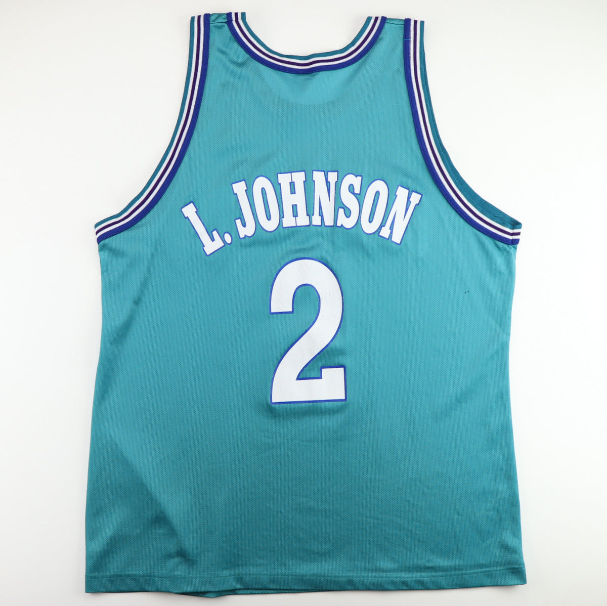 1990s Larry Johnson Charlotte Hornets Basketball Jersey