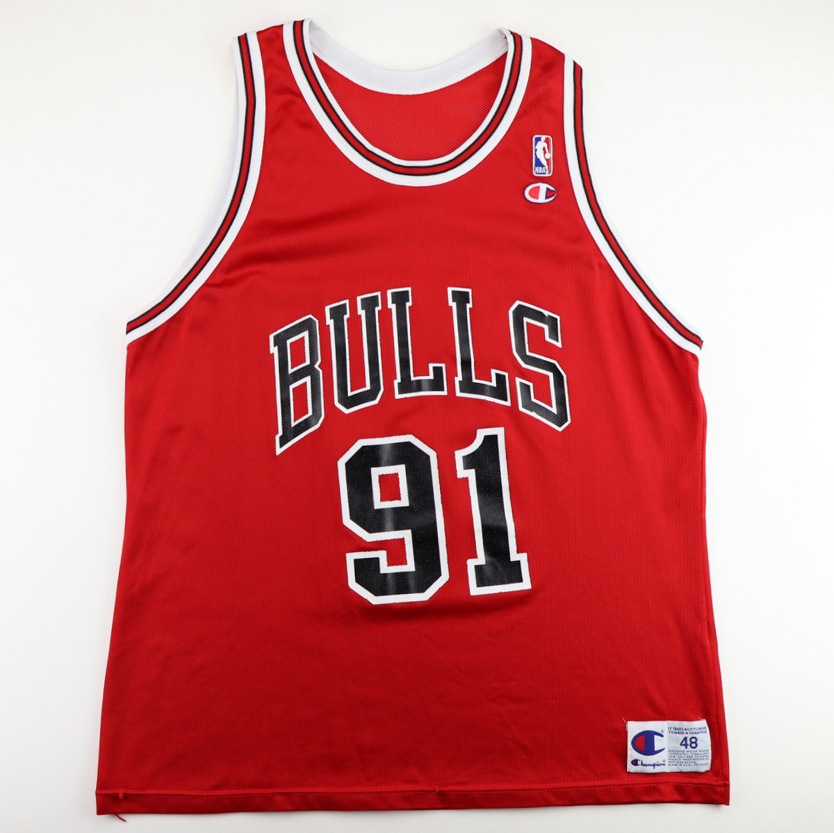 1990s Dennis Rodman Chicago Bulls Basketball Jersey