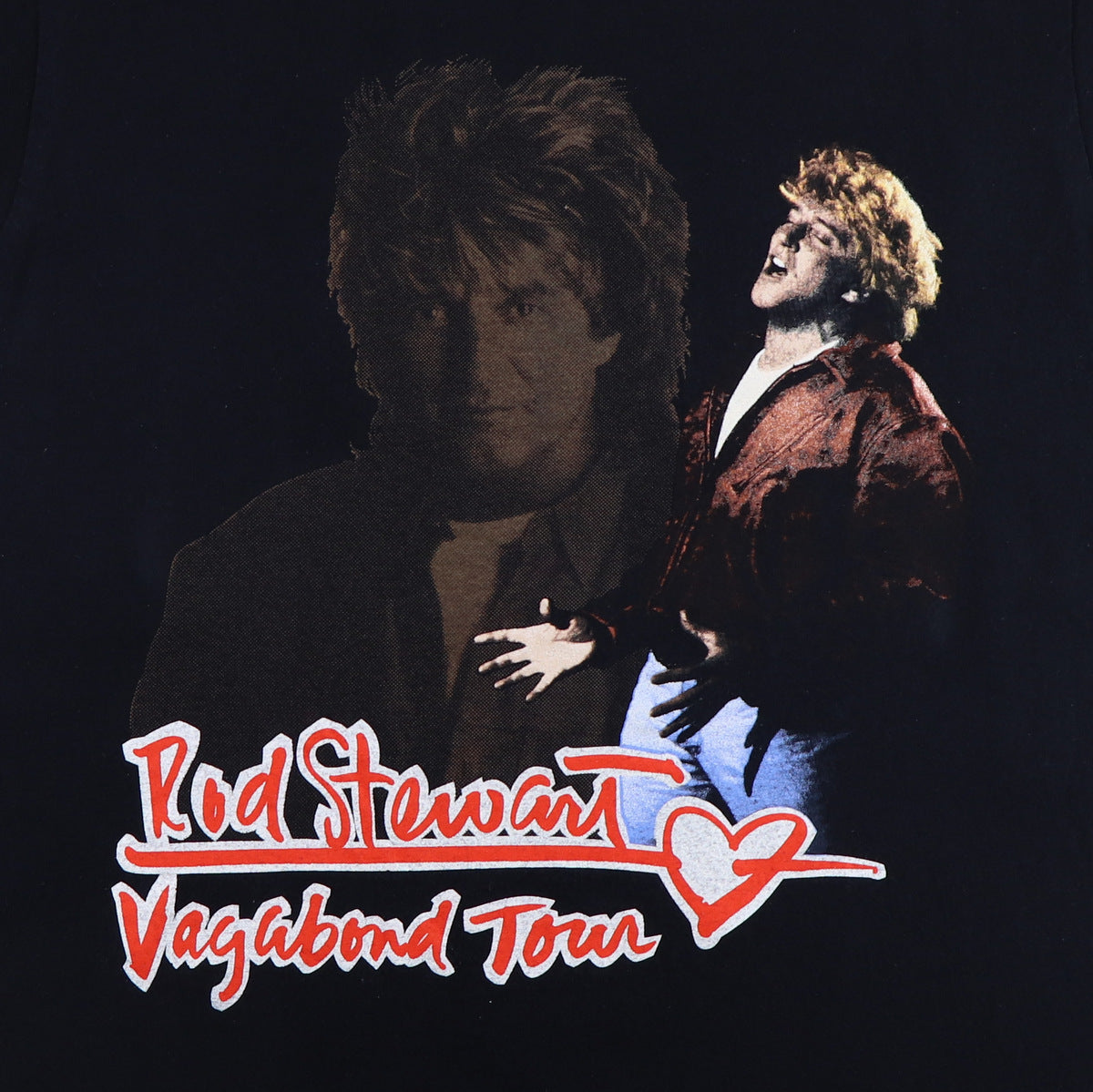 1992 Rod Stewart Vagabond Tour Shirt