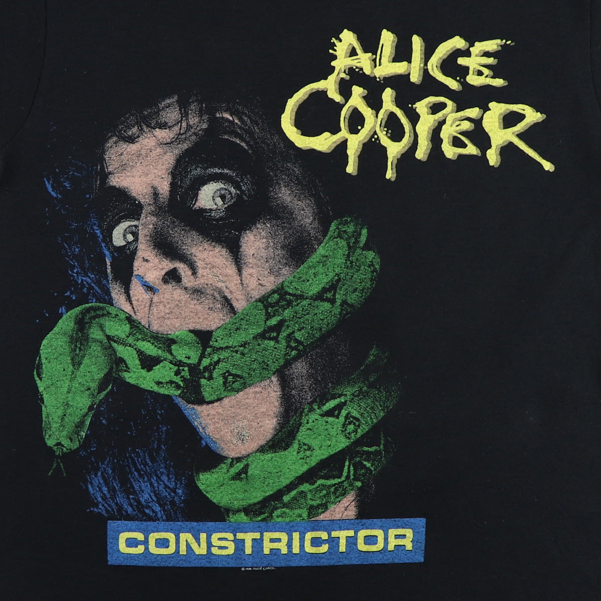 1986 Alice Cooper The Nightmare Returns Tour Shirt