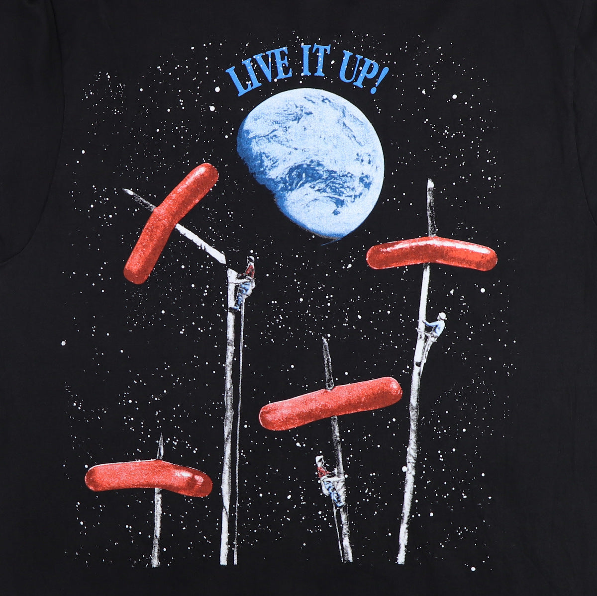 1990 Crosby Stills & Nash Live It Up Shirt