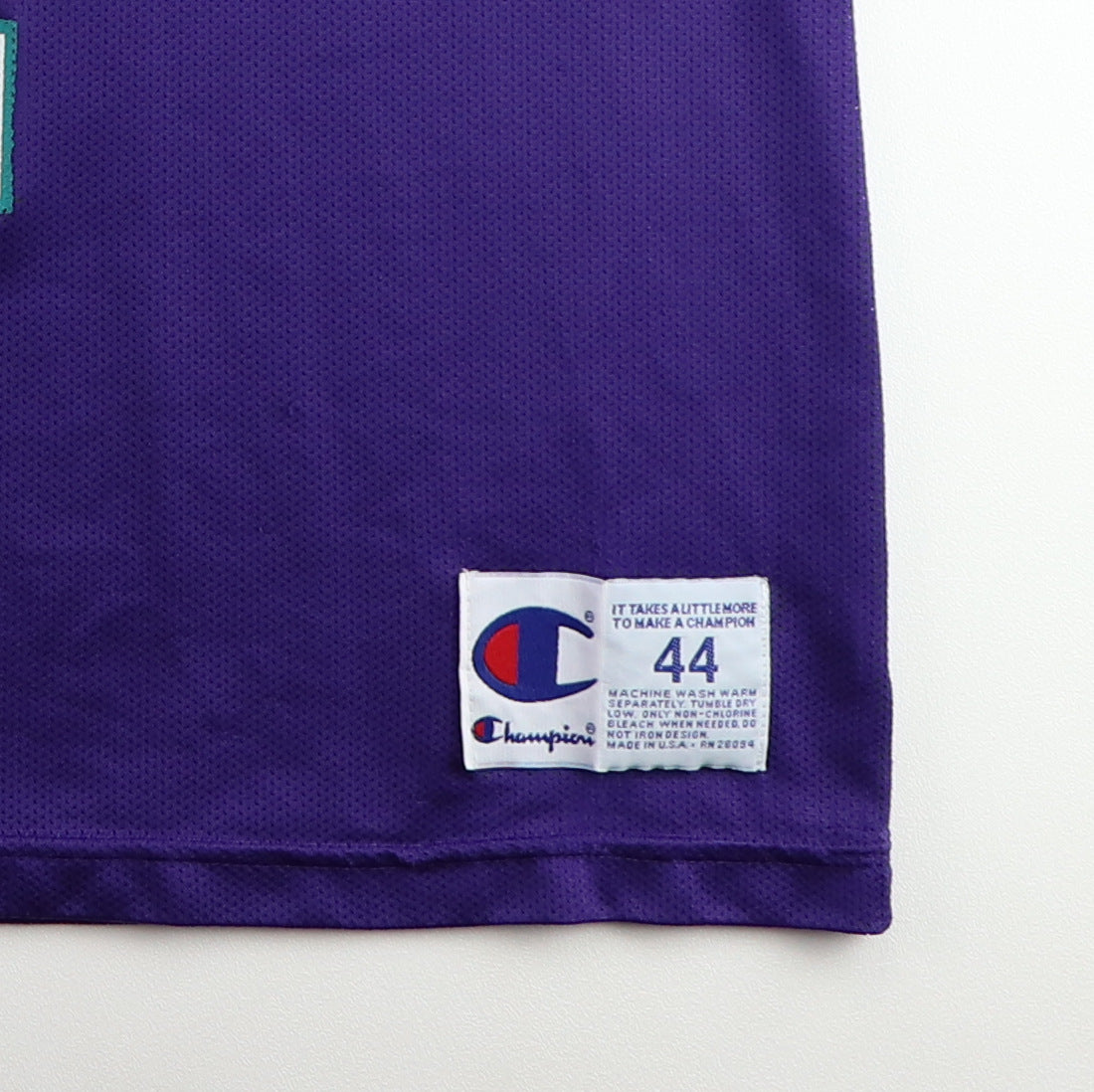 1990s Larry Johnson Charlotte Hornets Basketball Jersey