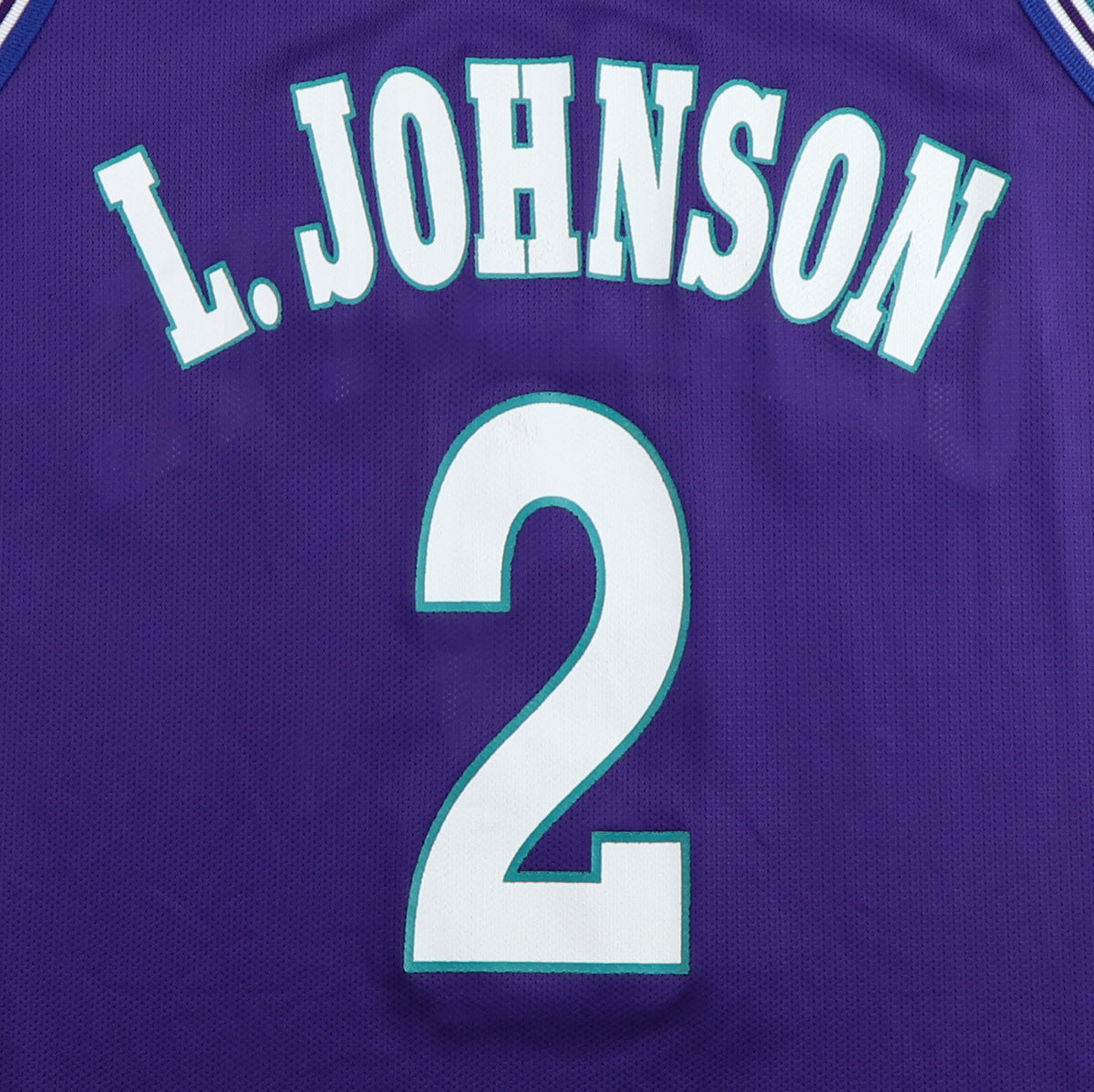 1990s Larry Johnson Charlotte Hornets Basketball Jersey