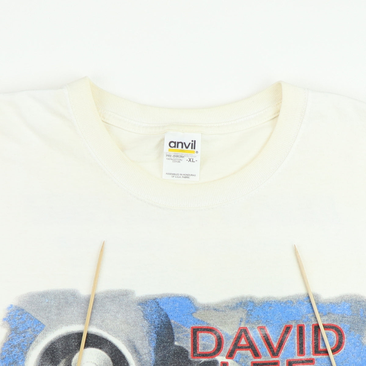 2002 David Lee Roth World Tour Shirt