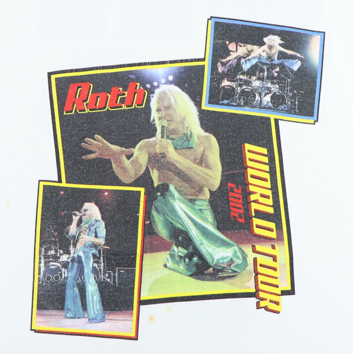 2002 David Lee Roth World Tour Shirt