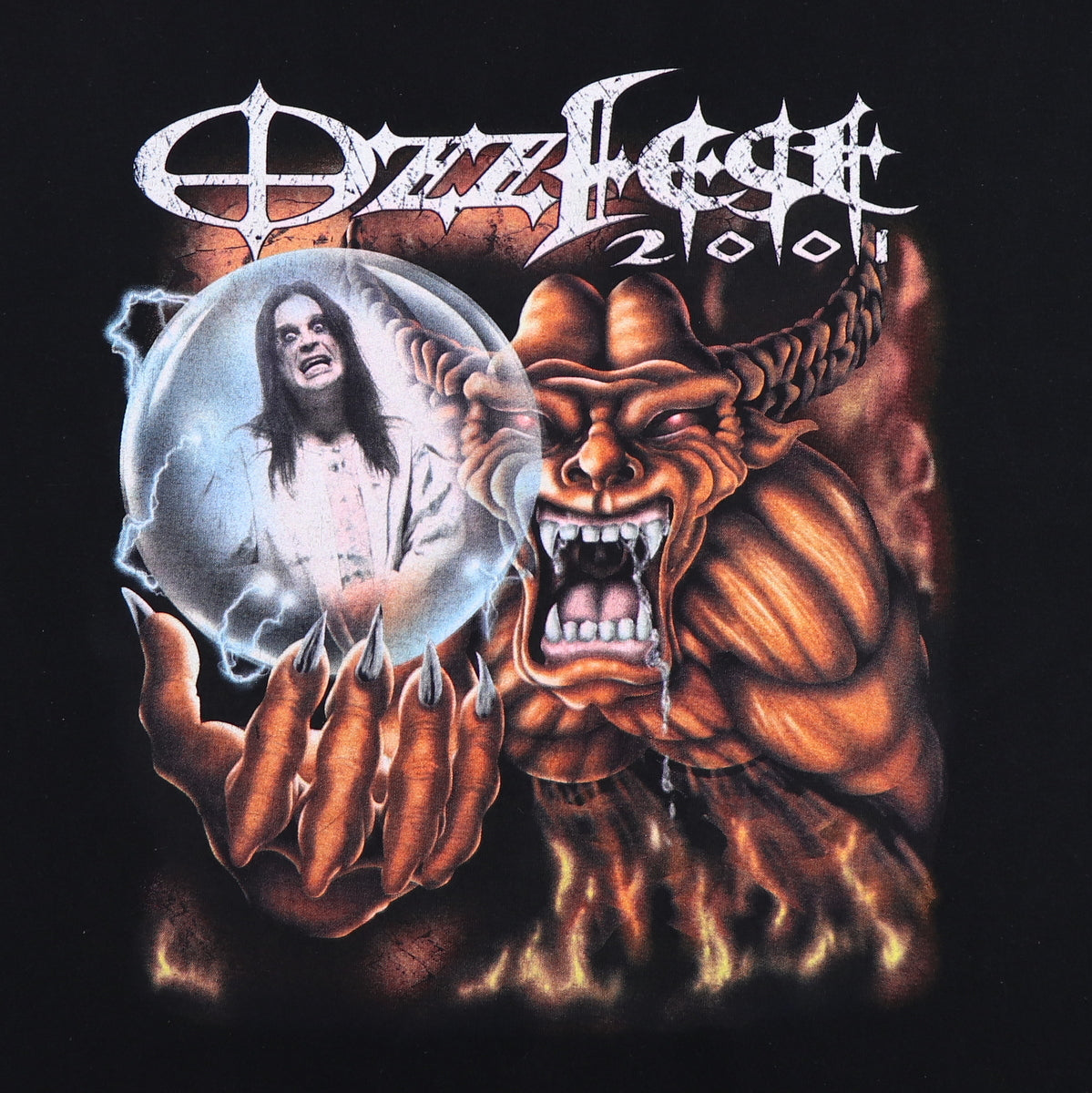 2001 Ozzy Osbourne Ozzfest Concert Shirt